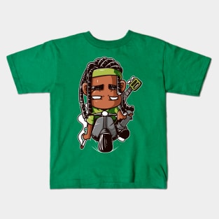 vespa reggae man Kids T-Shirt